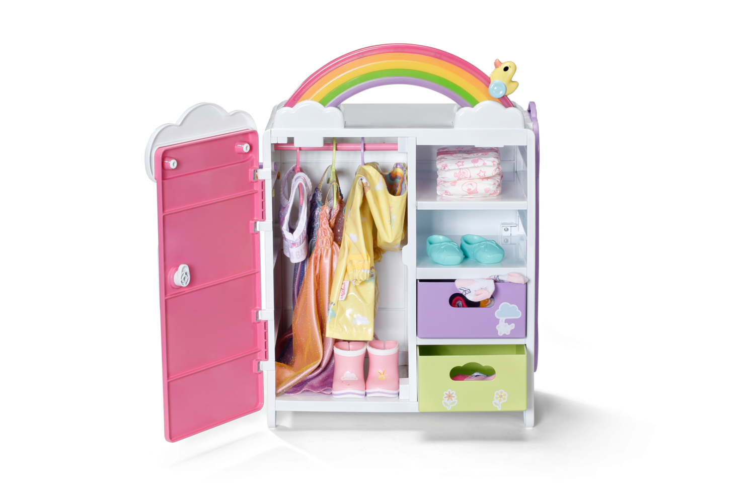 BABY born® Regenbogen Schrank, Puppenmöbel