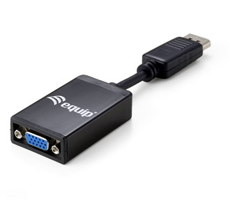 Equip DisplayPort->VGA 1920x1080/ 60Hz St/Bu 0.15m sw