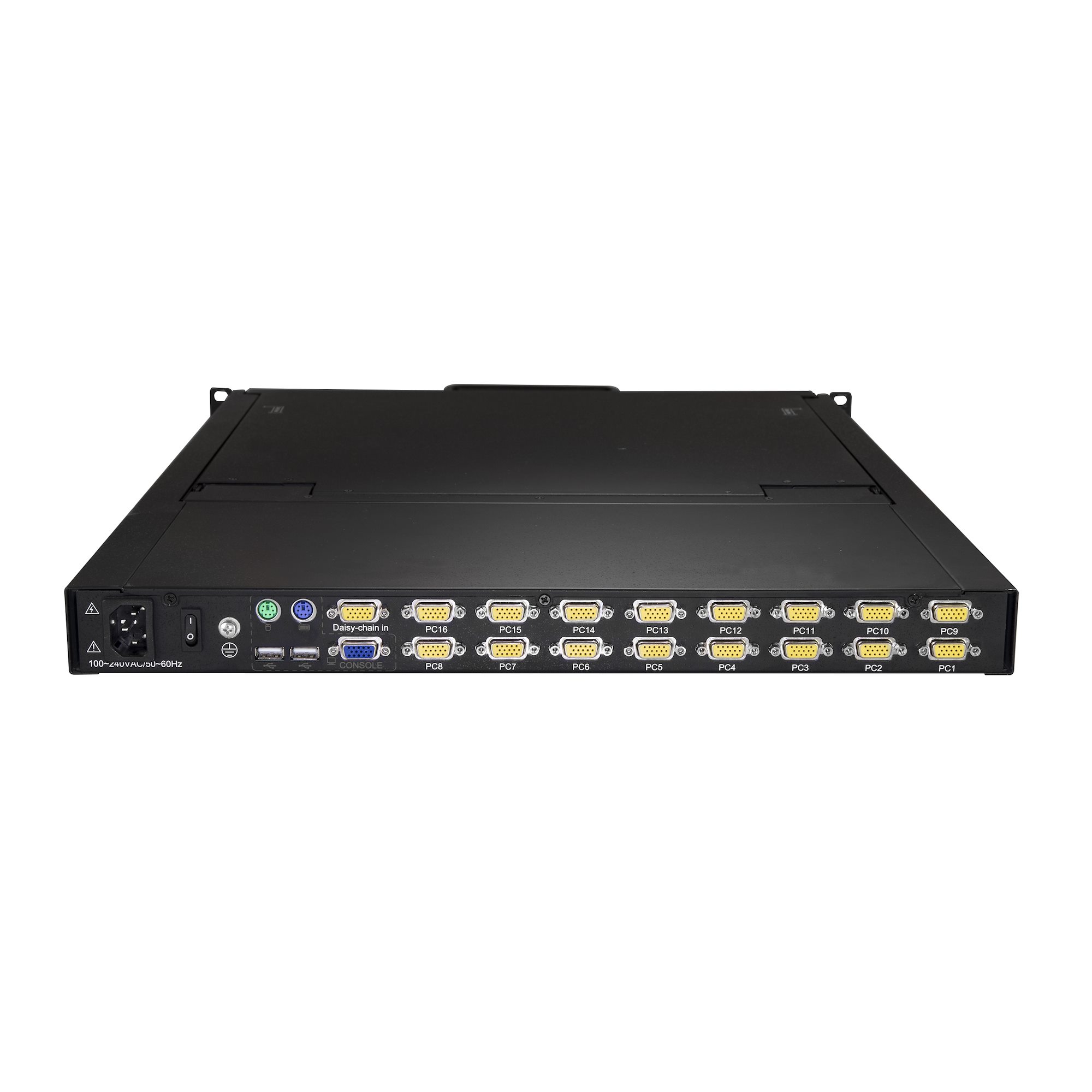 StarTech.com 16 Port Rack KVM Konsole 1 HE 48,3 cm LCD