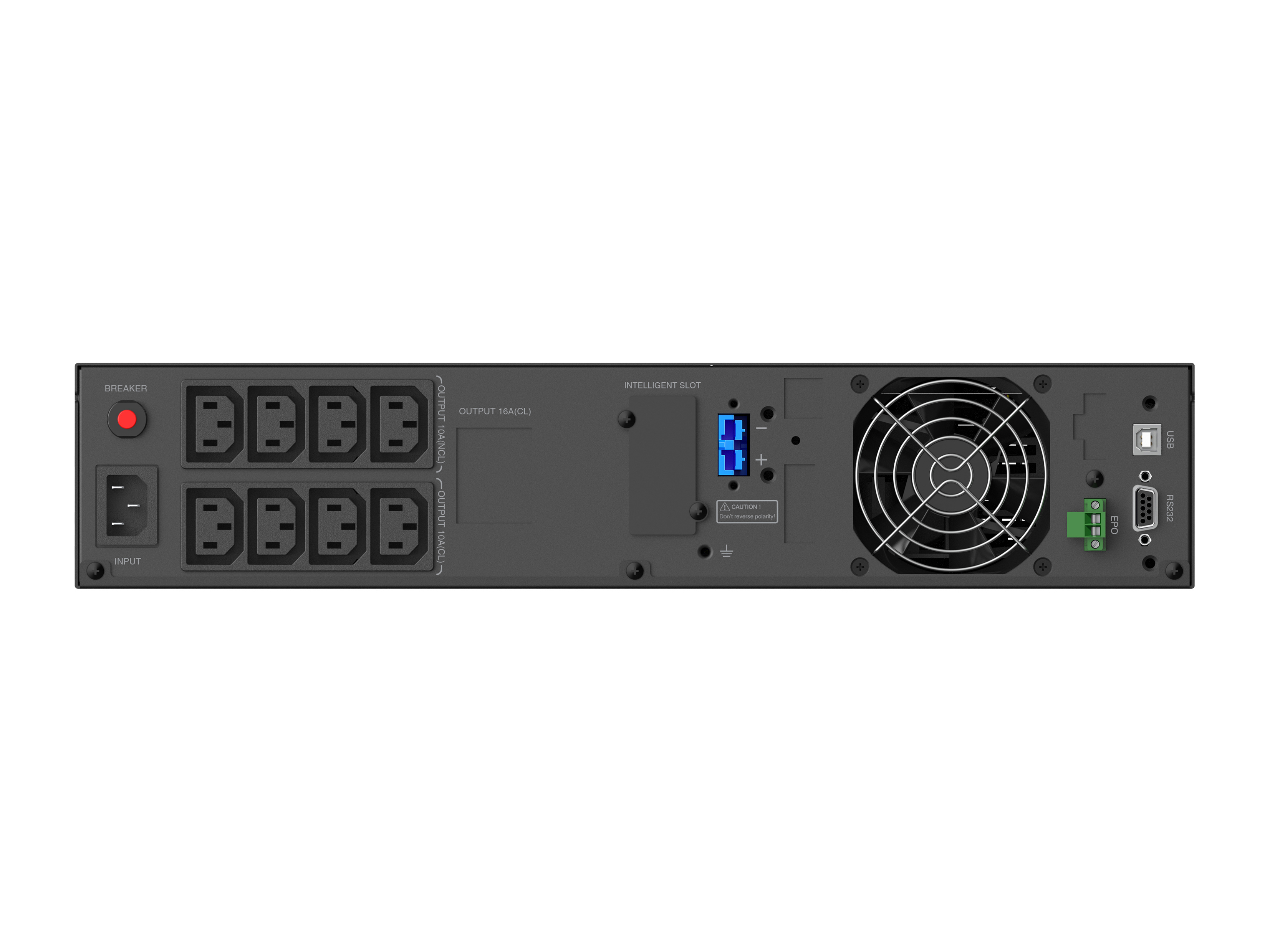 CONCEPTRONIC USV 1000VA/1000W/8xIEC/HID USB/+ Rack/Tower sw