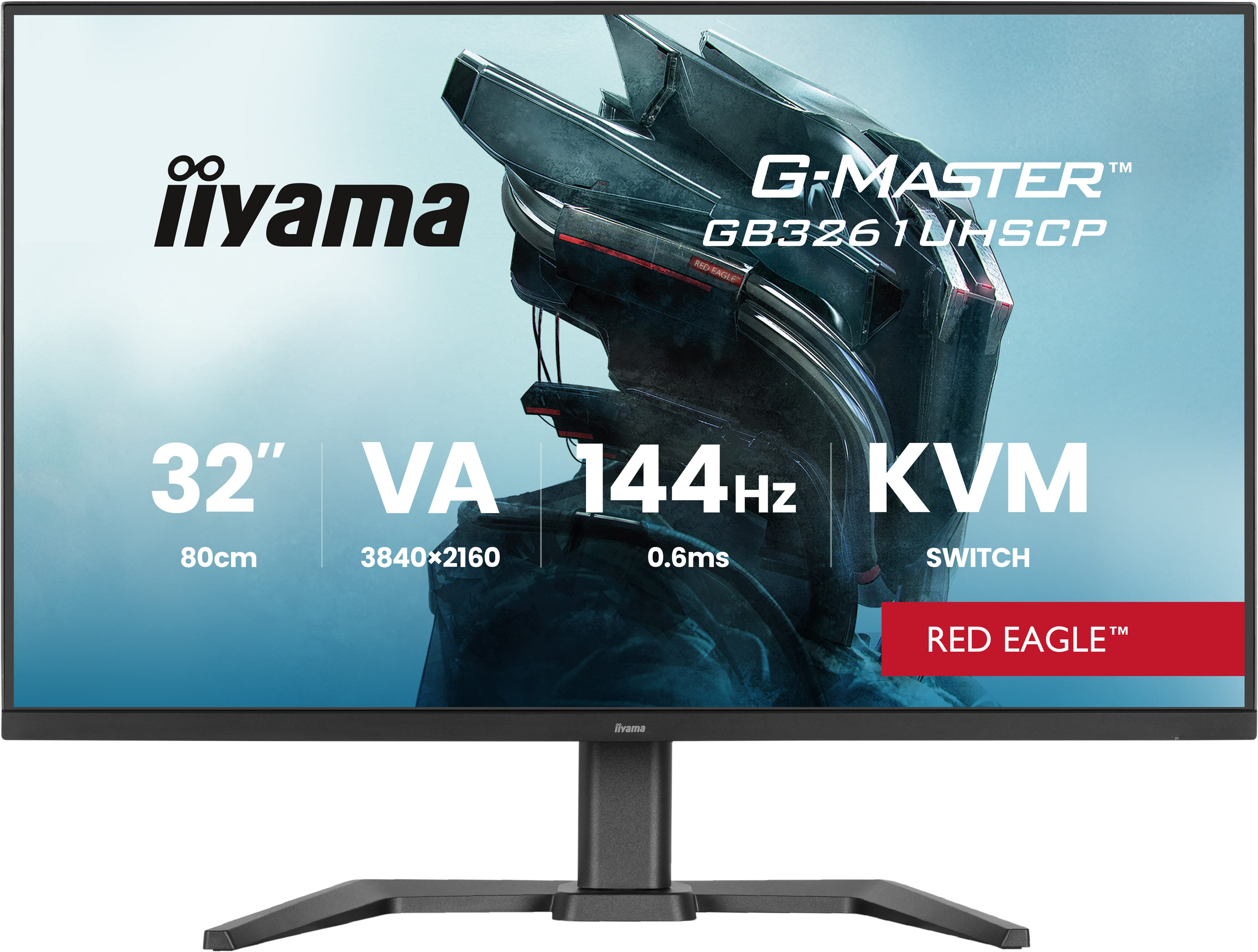 IIYAMA 80,0cm (32) GB3261UHSCP-B1 16:9 HDMI+DP+2xUSB-C 4K