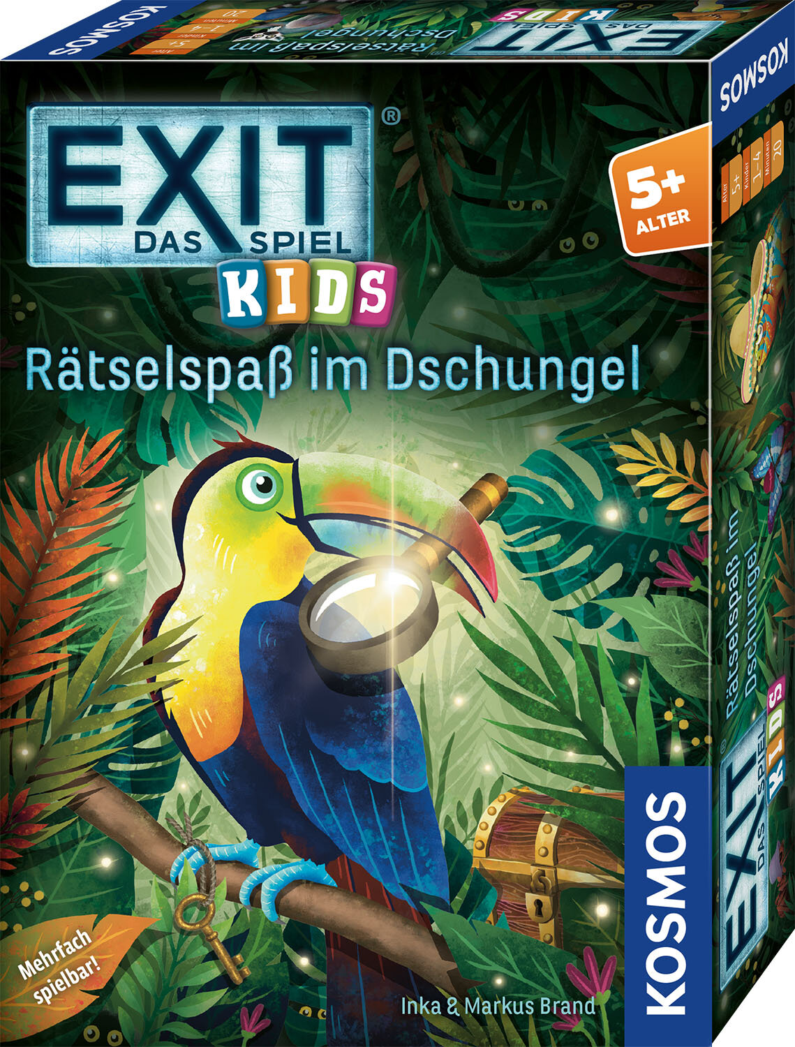 EXIT - Das Spiel Kids: Rätselspaß im Dschungel, Partyspiel