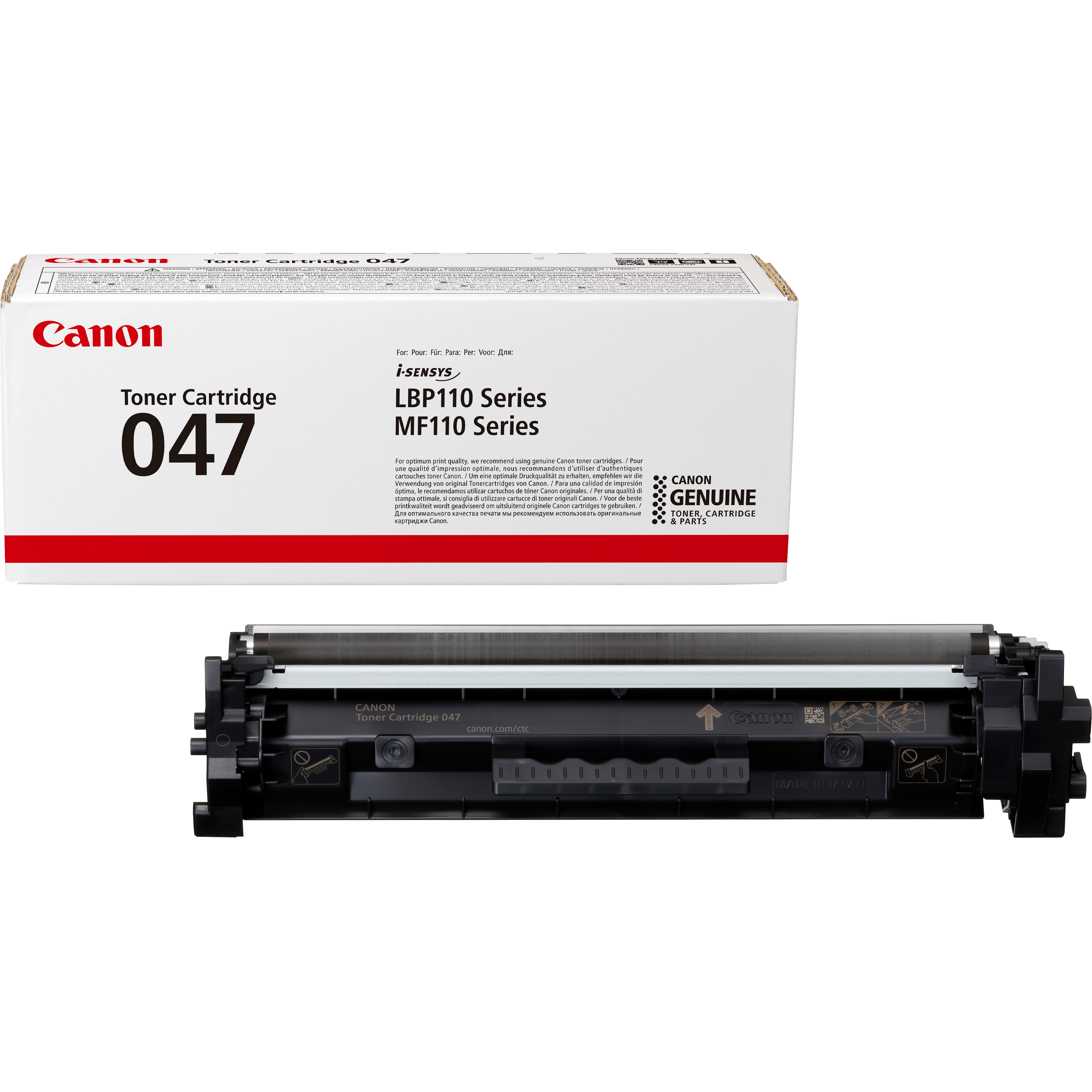 Canon 047 schwarz Toner