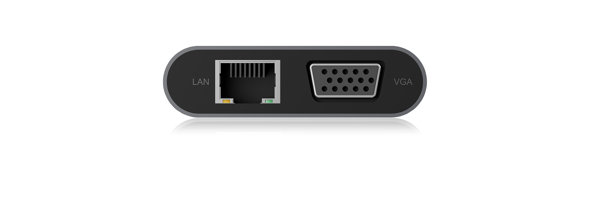 Dockingstation IcyBox USB-C -> USB3.0/HDMI/VGA/LAN/SD/mSD/
