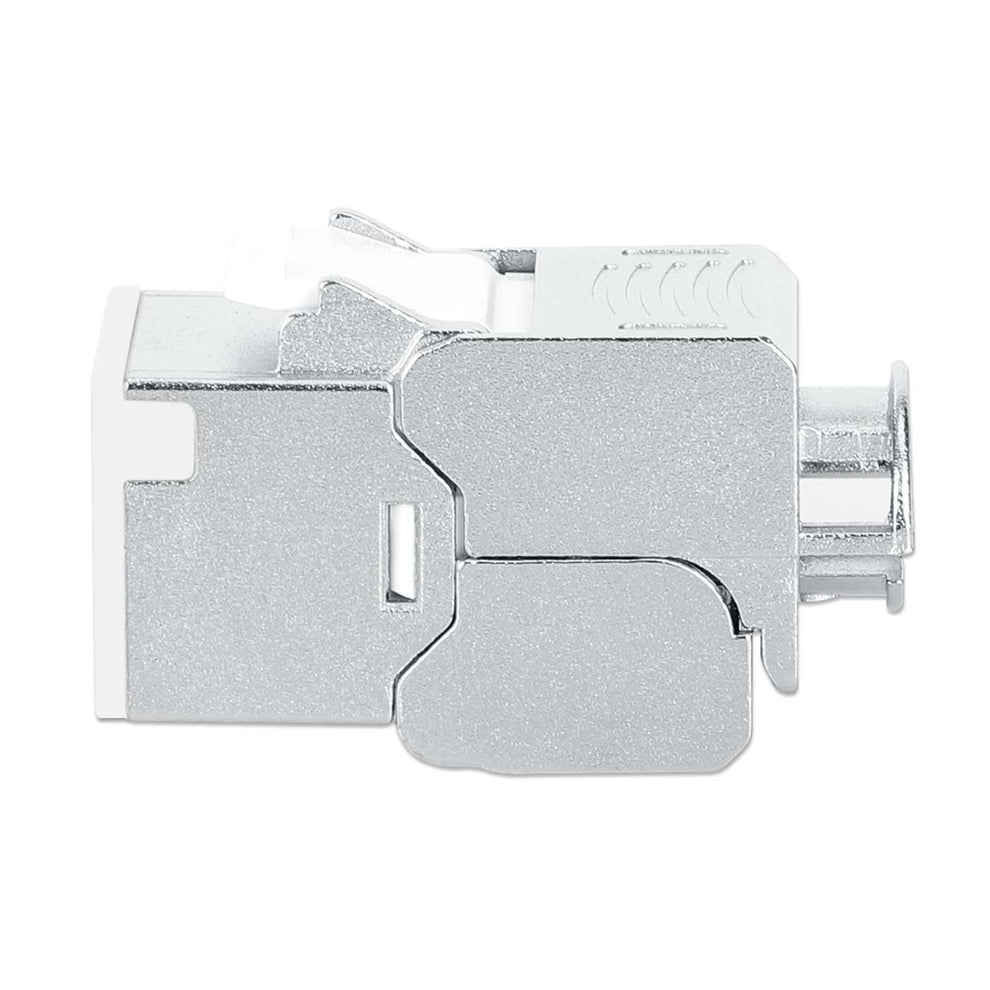 INTELLINET Cat6a 10G STP Keystone-Modul weiß