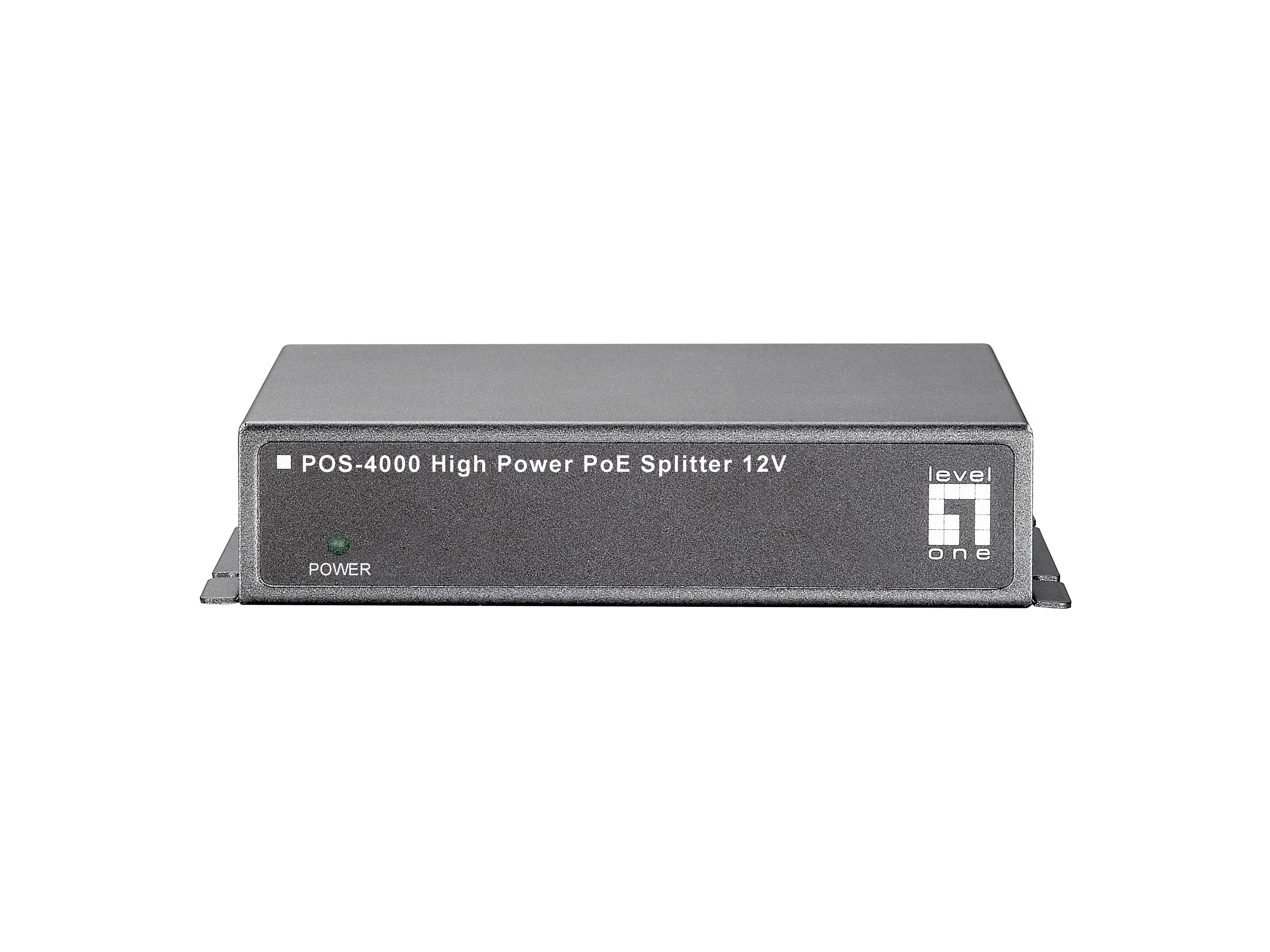 LevelOne PoE High-Power Splitter RJ45 100Mbps 30W schwarz