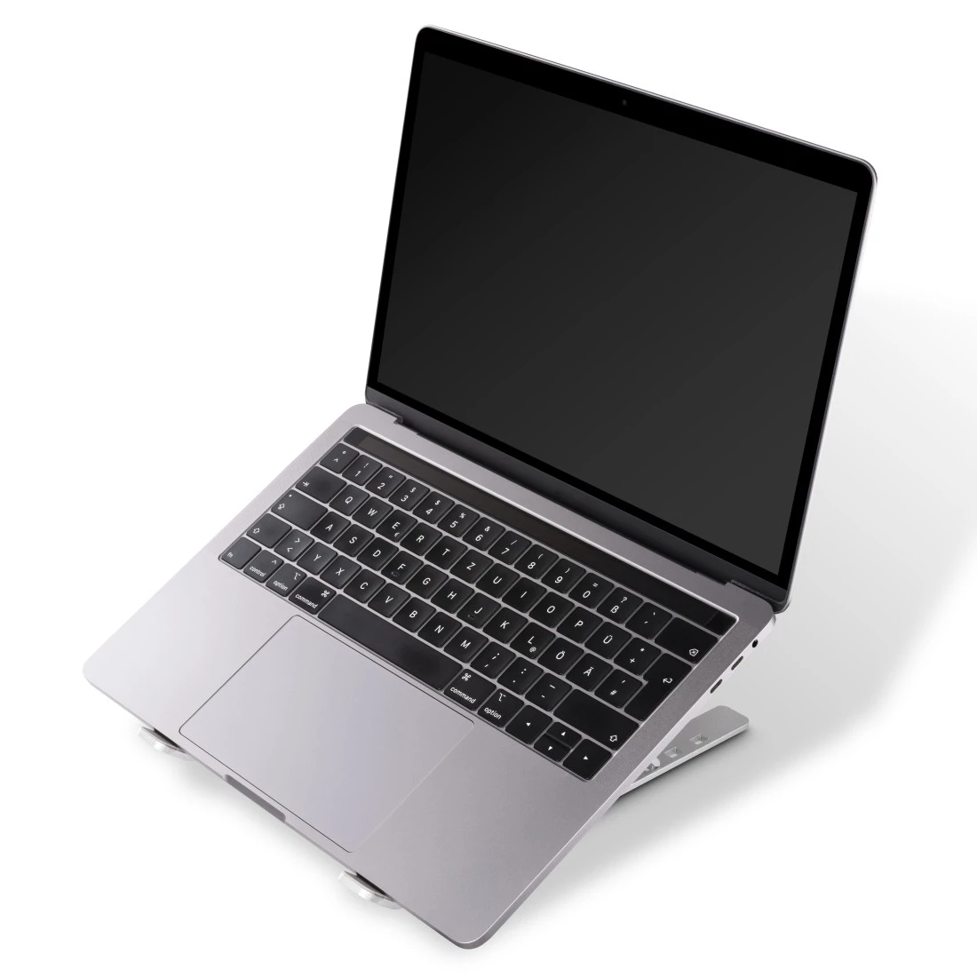 hama Laptop-Ständer silber