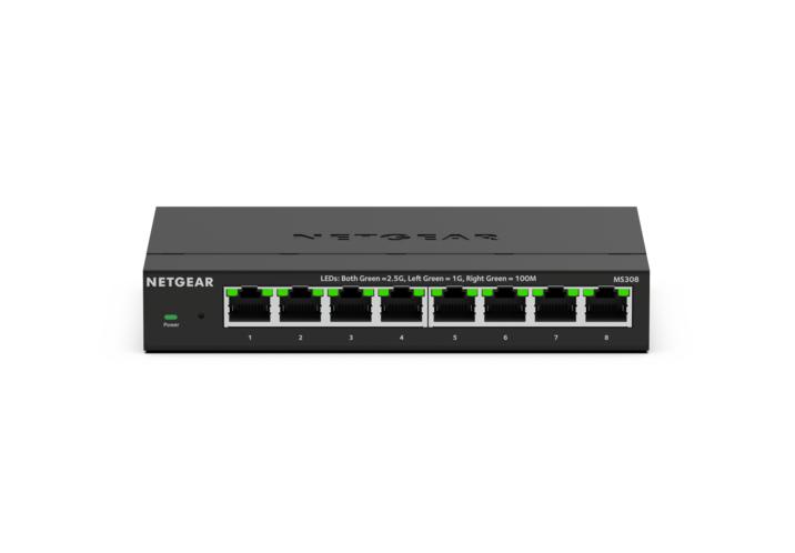 8-PORT 2.5G UNMANAGED SWITCH MULTI-GIGABIT METAL FANLESS