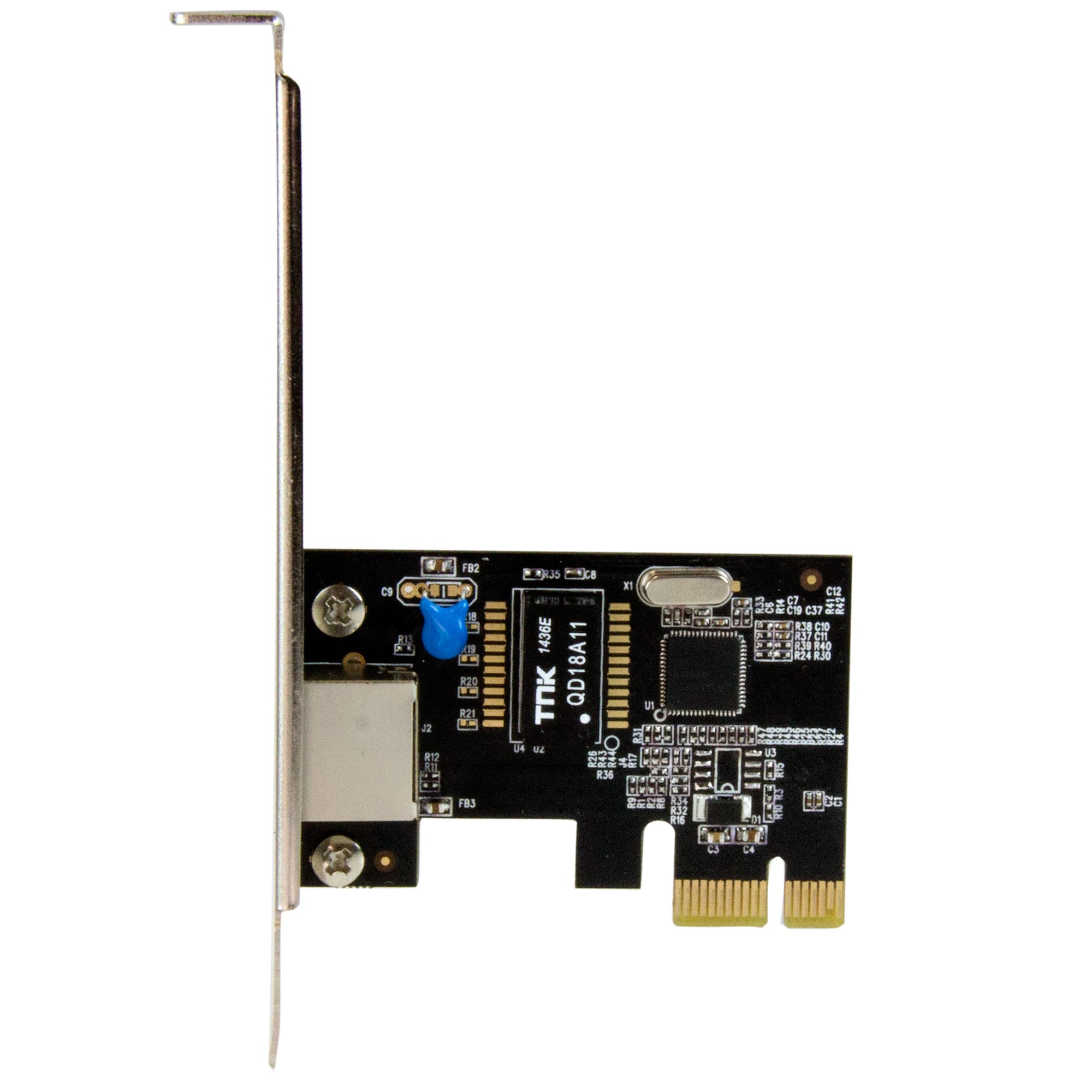 StarTech.com 1 Port PCI Express Gigabit Ethernet Netzwerkkarte Intel I210 Schwarz