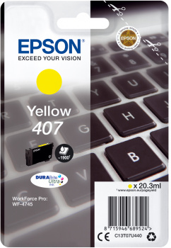 EPSON 407 / T07U4 (Tastatur) gelb Druckerpatrone