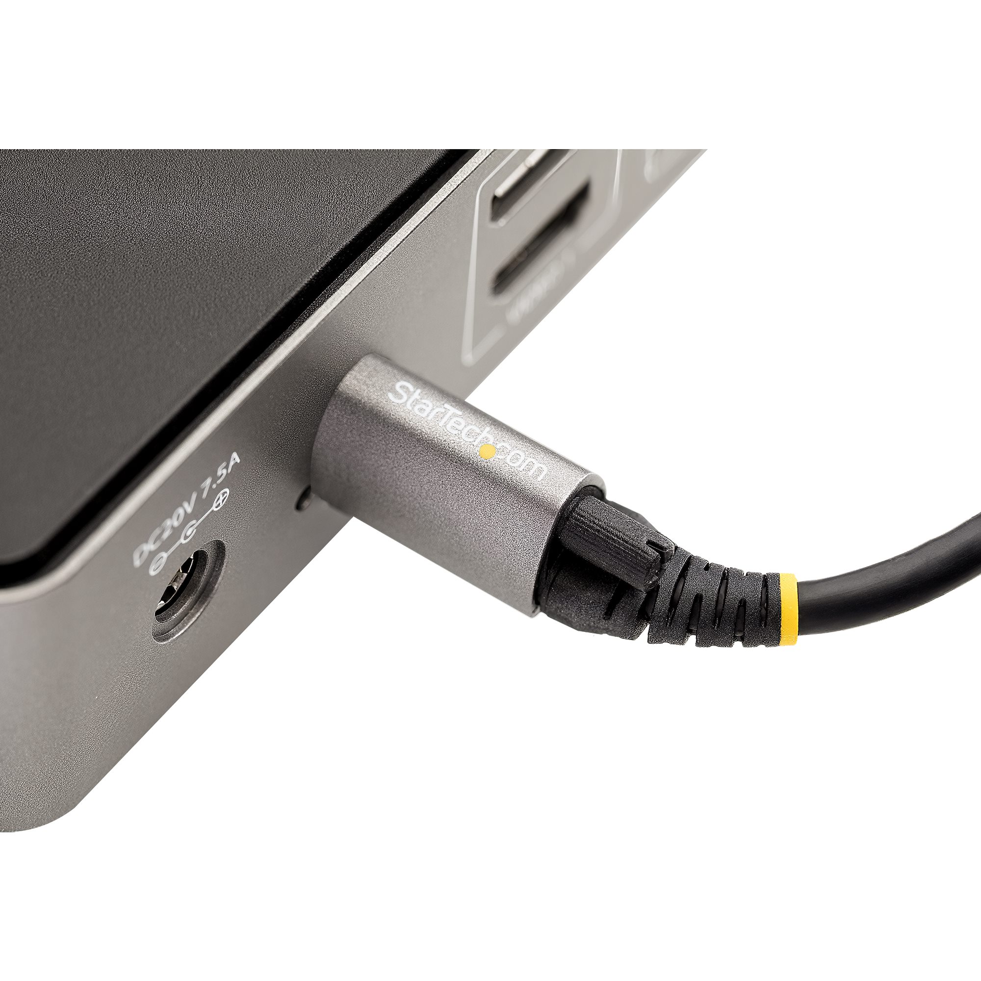 STARTECH.COM 1m USB-C cable with top screw locking 10Gbit/s - USB 3.1/3.2 Gen 2 Type-C cable - 100W 5A PD DP-Alt-Mode