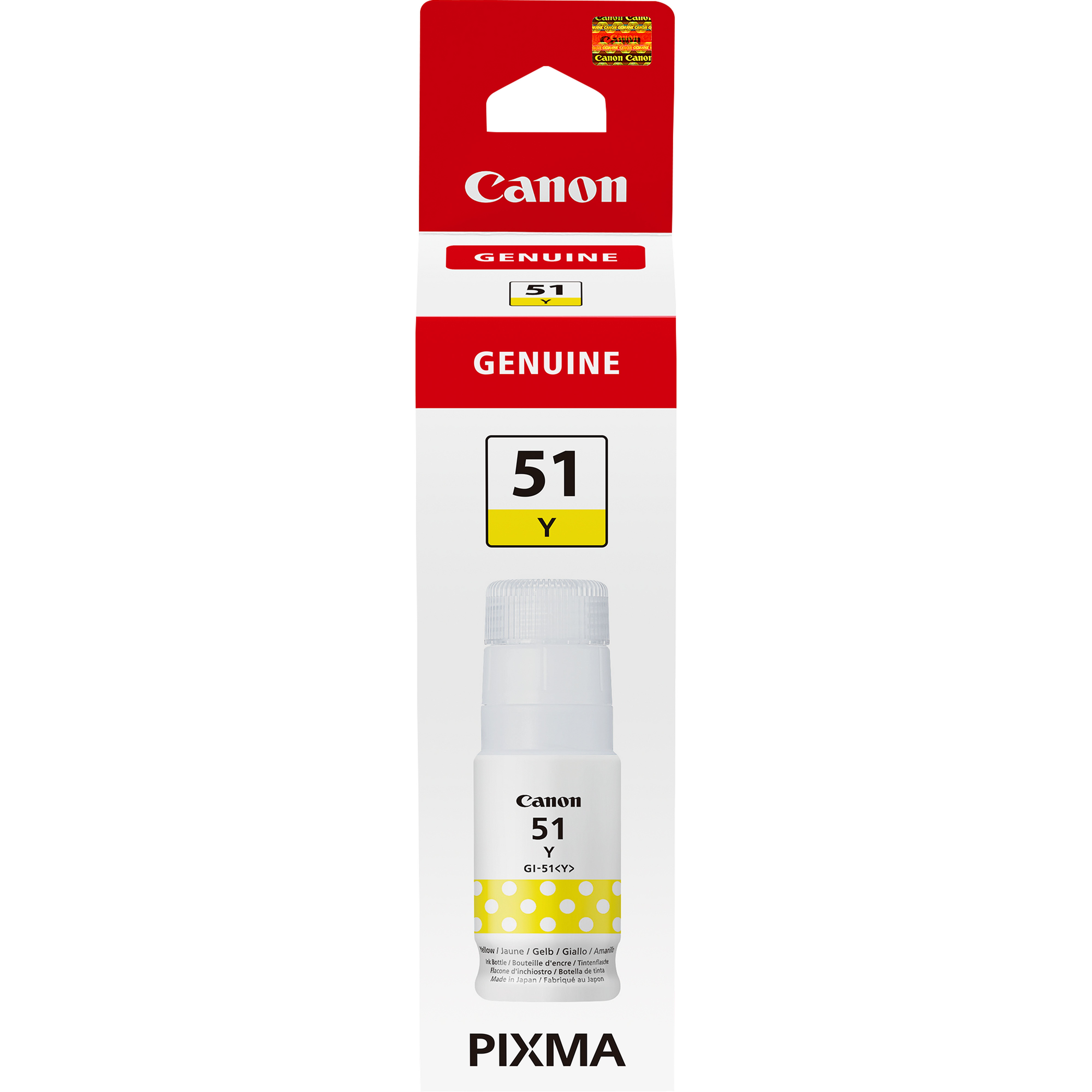 YELLOW INK BOTTLE G SERIES
