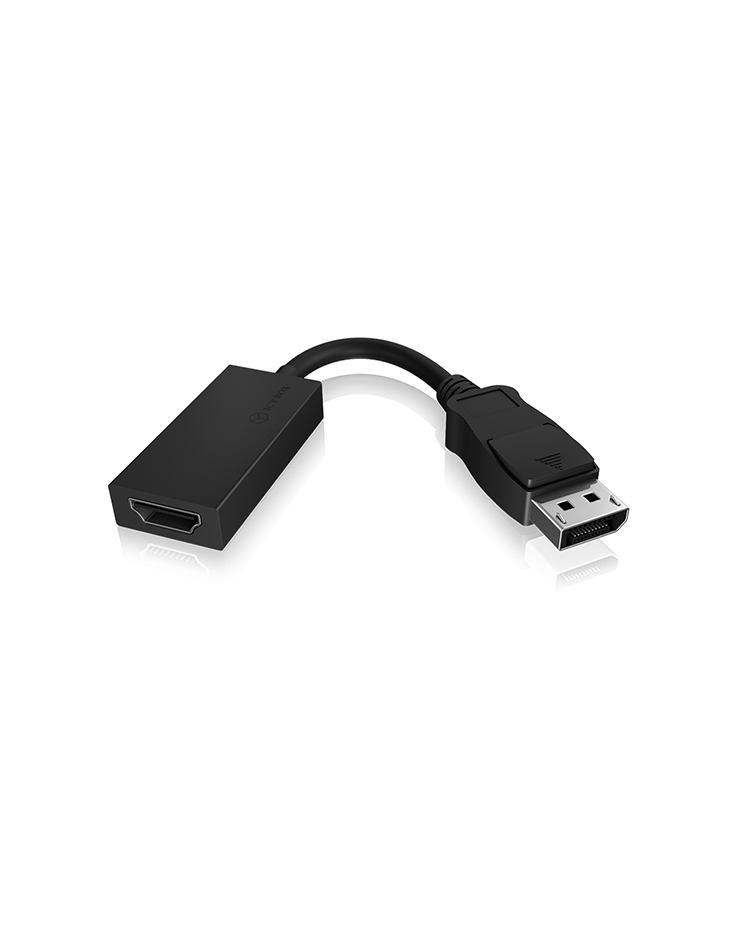 Adapter IcyBox DisplayPort 1,2 zu HDMI Plug&Play