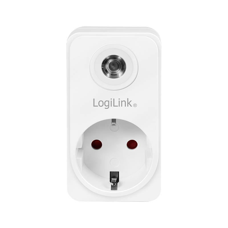 Logilink Steckdosenadapter mit Dämmerungssensor, 1xCEE 7/3