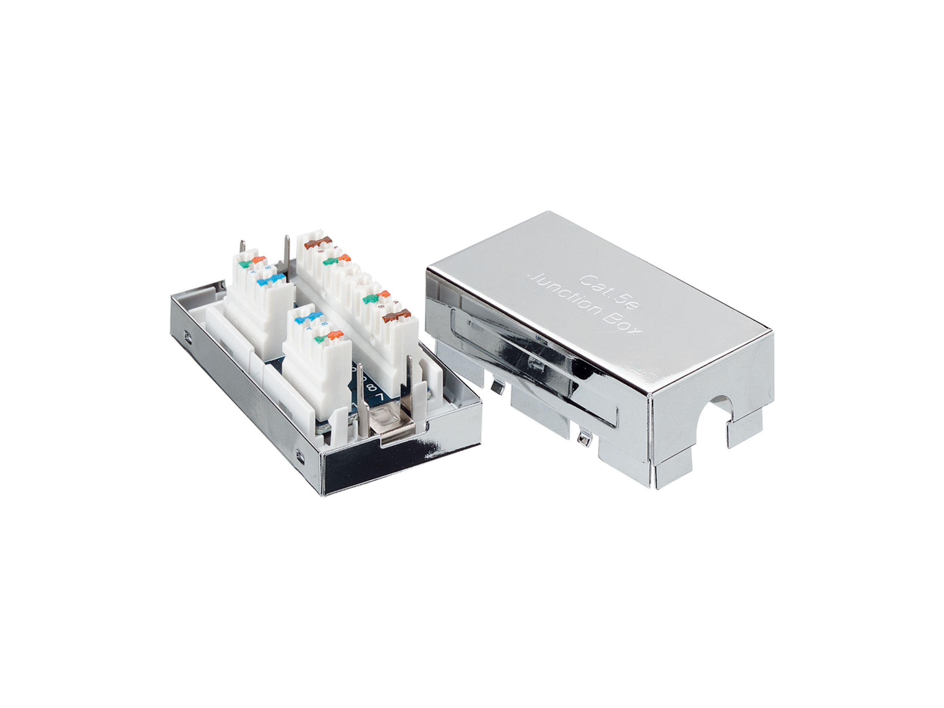 Equip Anschlussdose Cat5e geschirmt 22-26AWG T568A/B Polybeutel