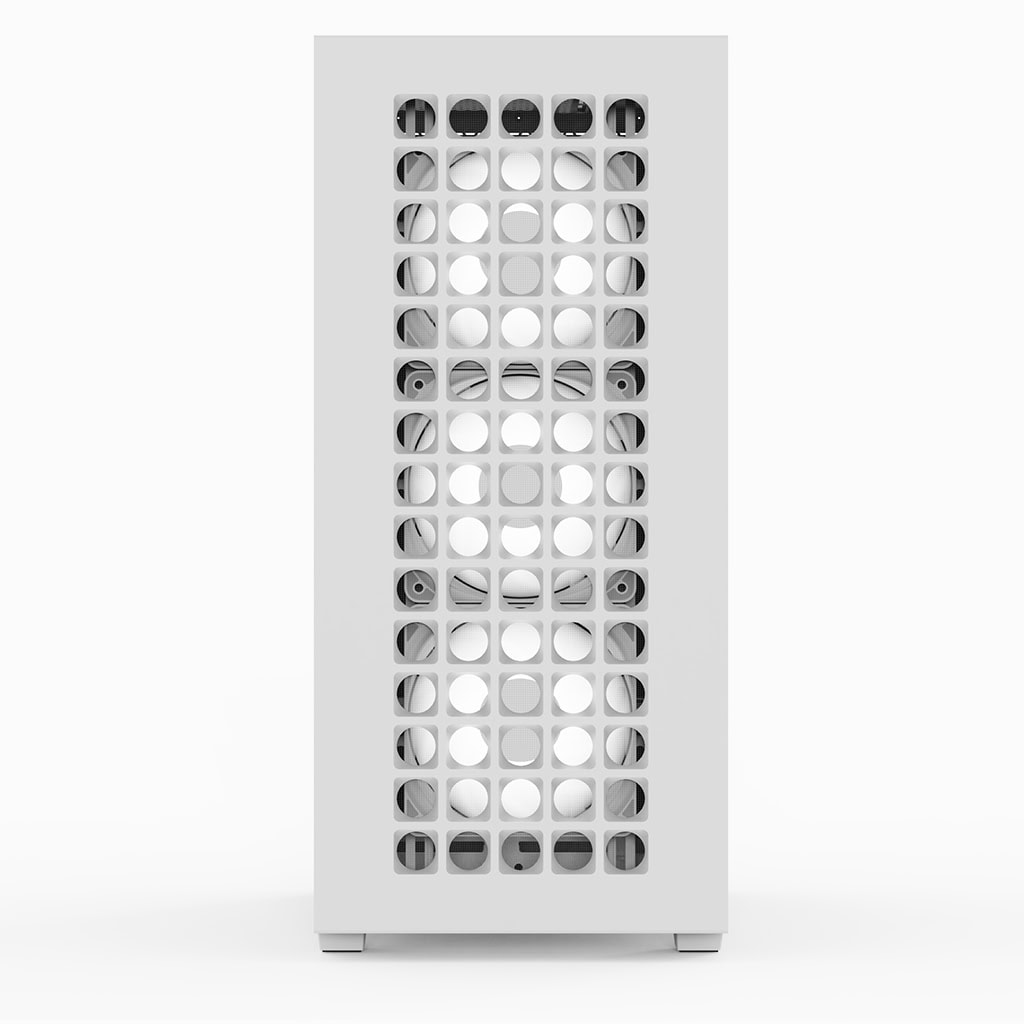 AeroCool Geh Midi D502A-G-WT-V1 (W/Mesh/ATX)