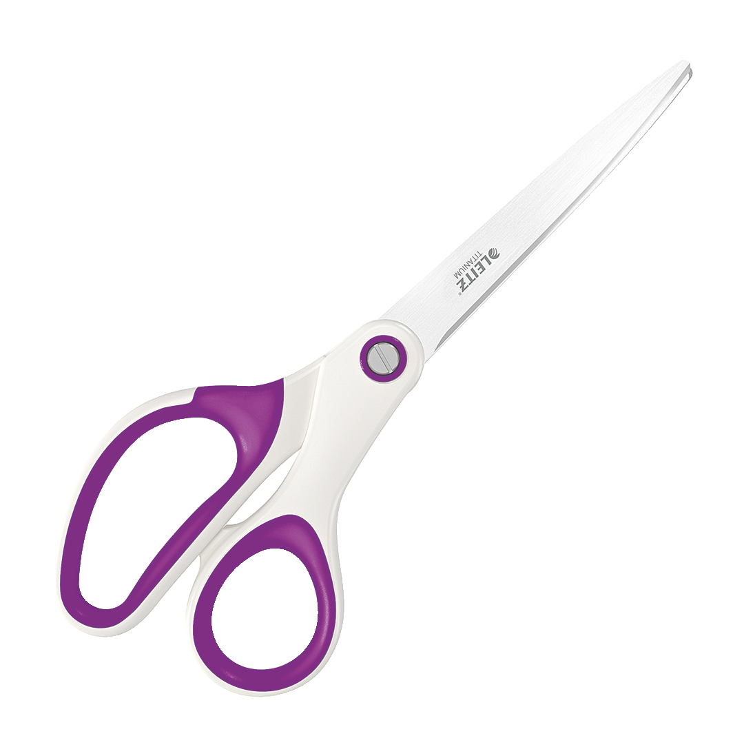LEITZ Papierschere WOW Titan violett 20,5 cm