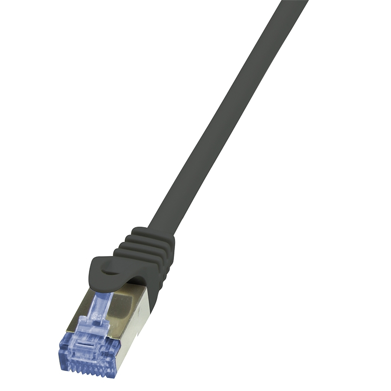 Logilink Patchkabel CAT6A S/FTP AWG26 PIMF 5,00m schw.