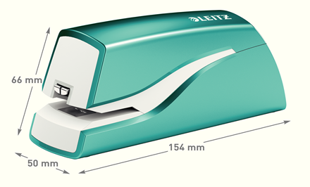 LEITZ Elektrohefter NeXXt Series WOW 5566 eisblau-metallic, 1 St.