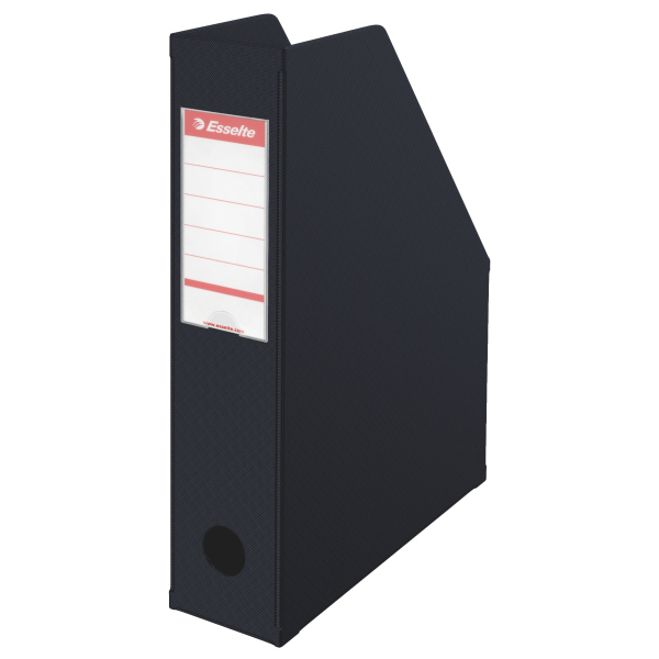 Esselte Stehsammler 56007 schwarz Kunststoff, DIN A4, 10 St.