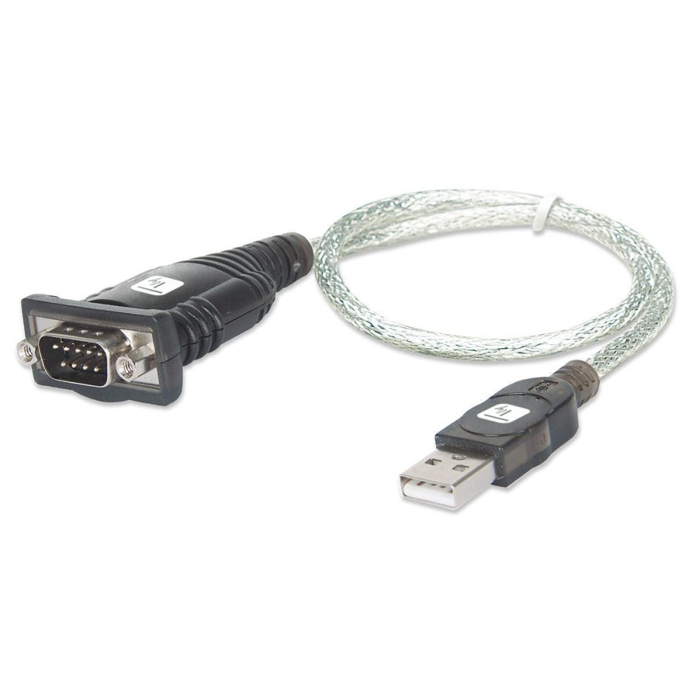 TECHLY USB auf Seriell Konverter RS 232 zum Anschluss eines seriellen Geraets an den USB Port BLISTER verpackt