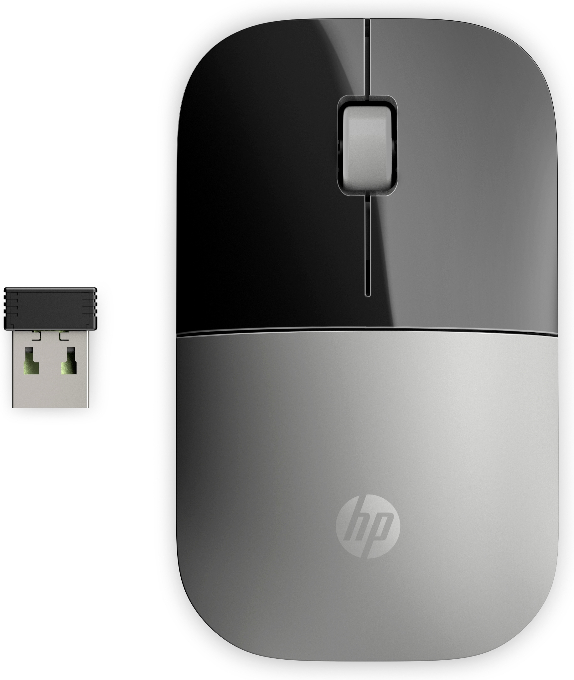 HP Z3700 Silver Wireless Mouse Maus kabellos