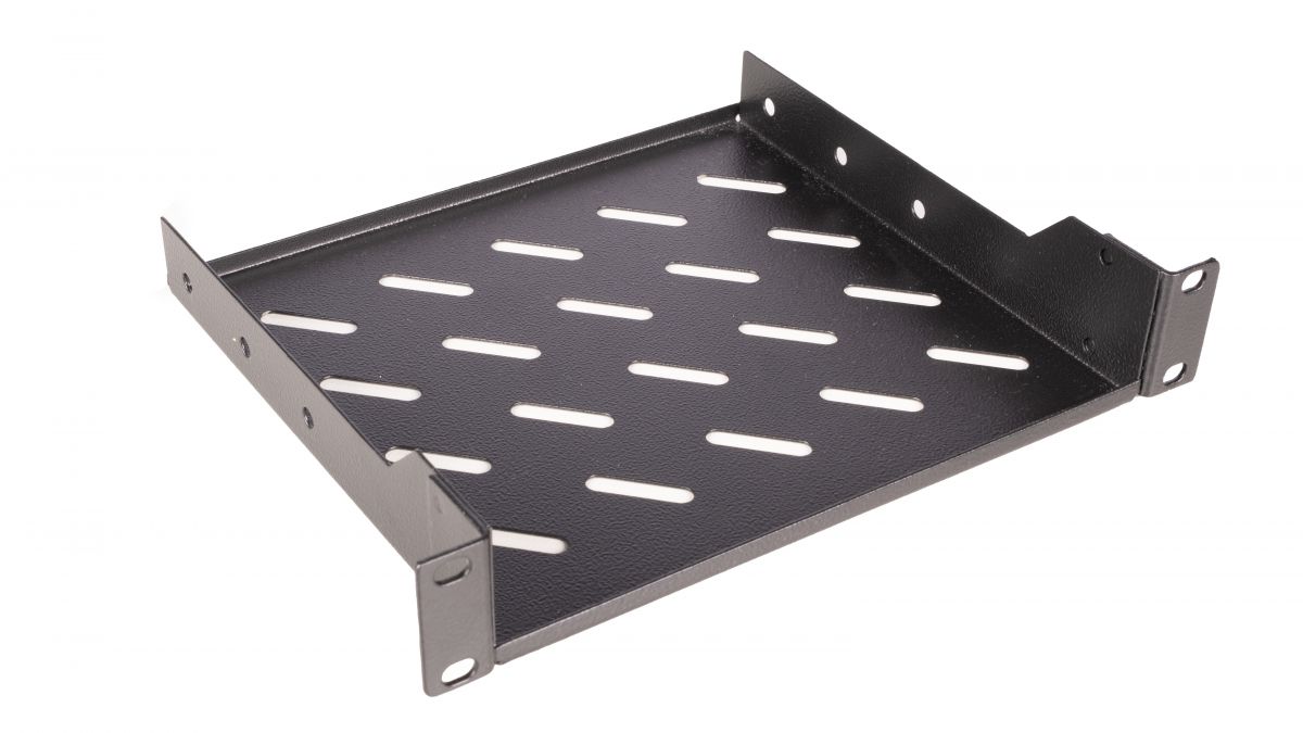 Equip 10 Fachboden fest für Serverschränke 20cm 1U schwarz