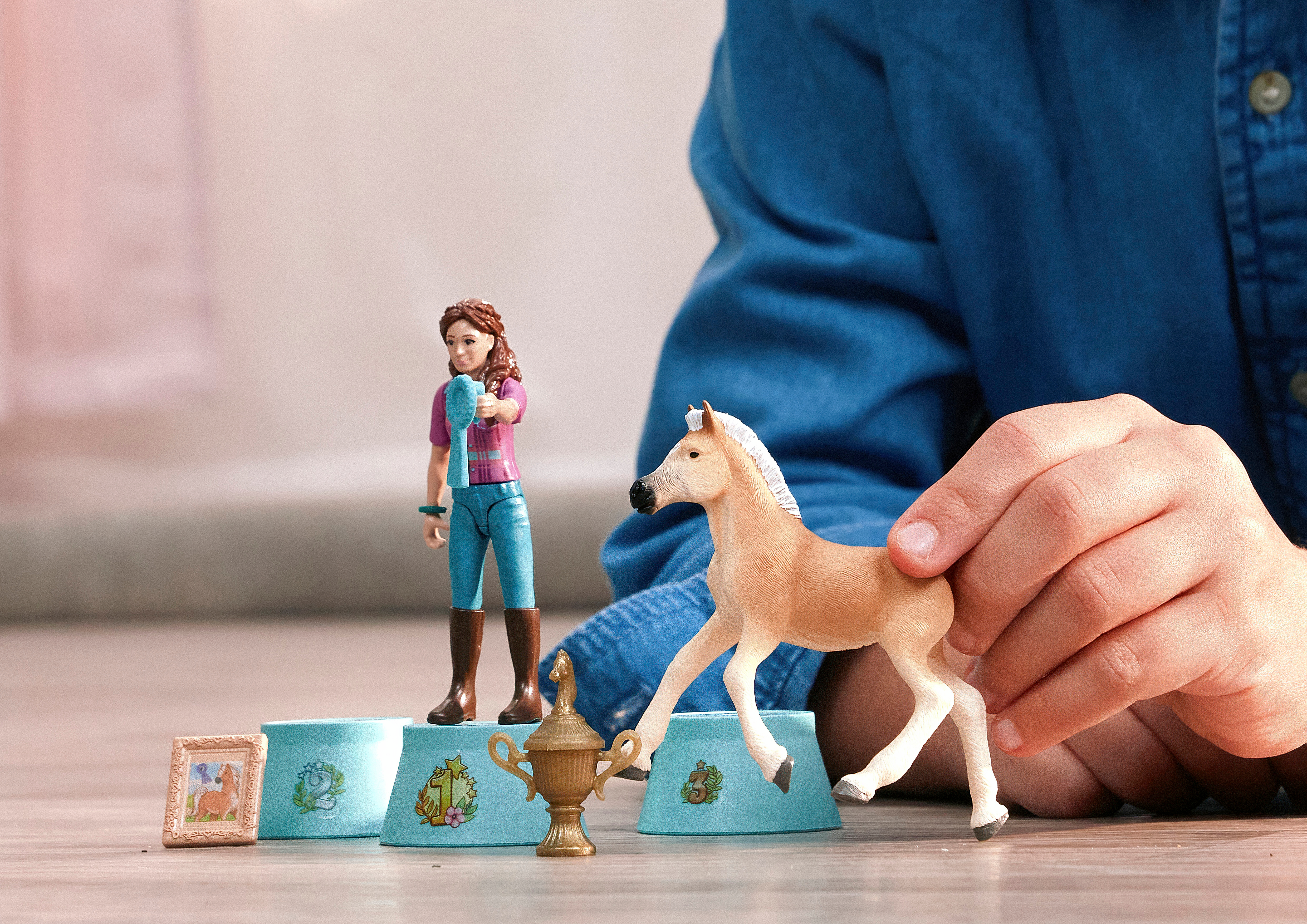 Pocket Set! Siegerehrung nach dem Turnier, Spielfigur