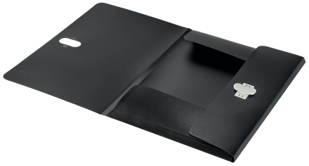 LEITZ Sammelmappe recycle 4622 DIN A4 schwarz, 1 St.