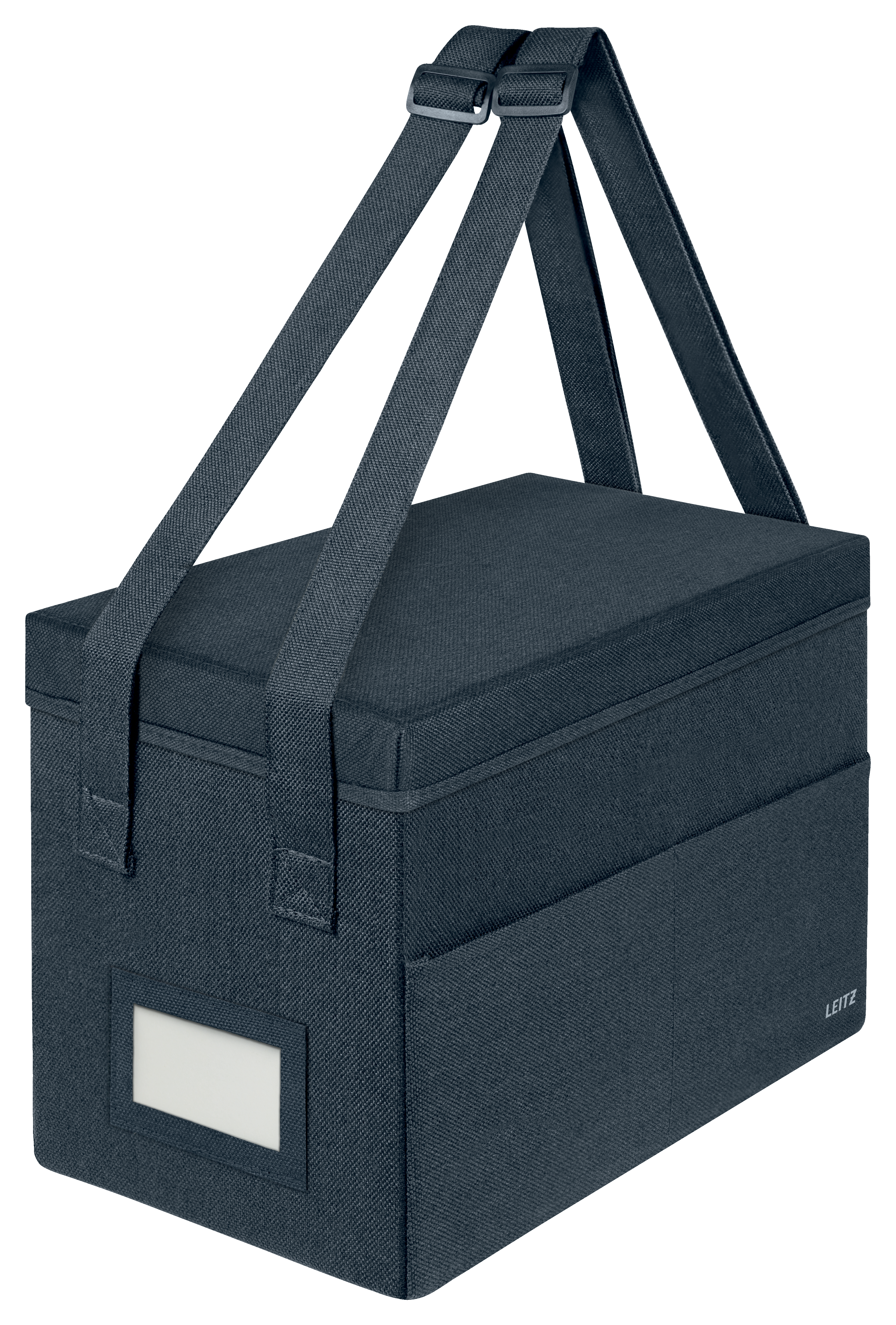 LEITZ Desk Sharing Tasche mit Deckel 67240089 Stoff grau