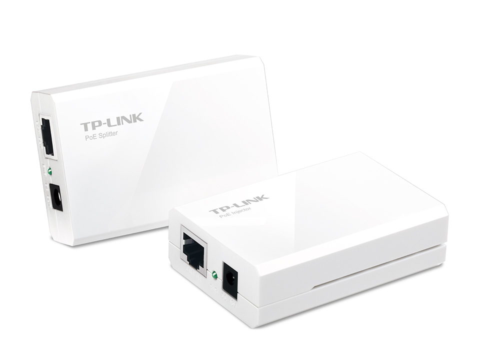 TP-Link TL-POE200 PoE-Adapter-Kit (1x Injektor & 1x Splitter)