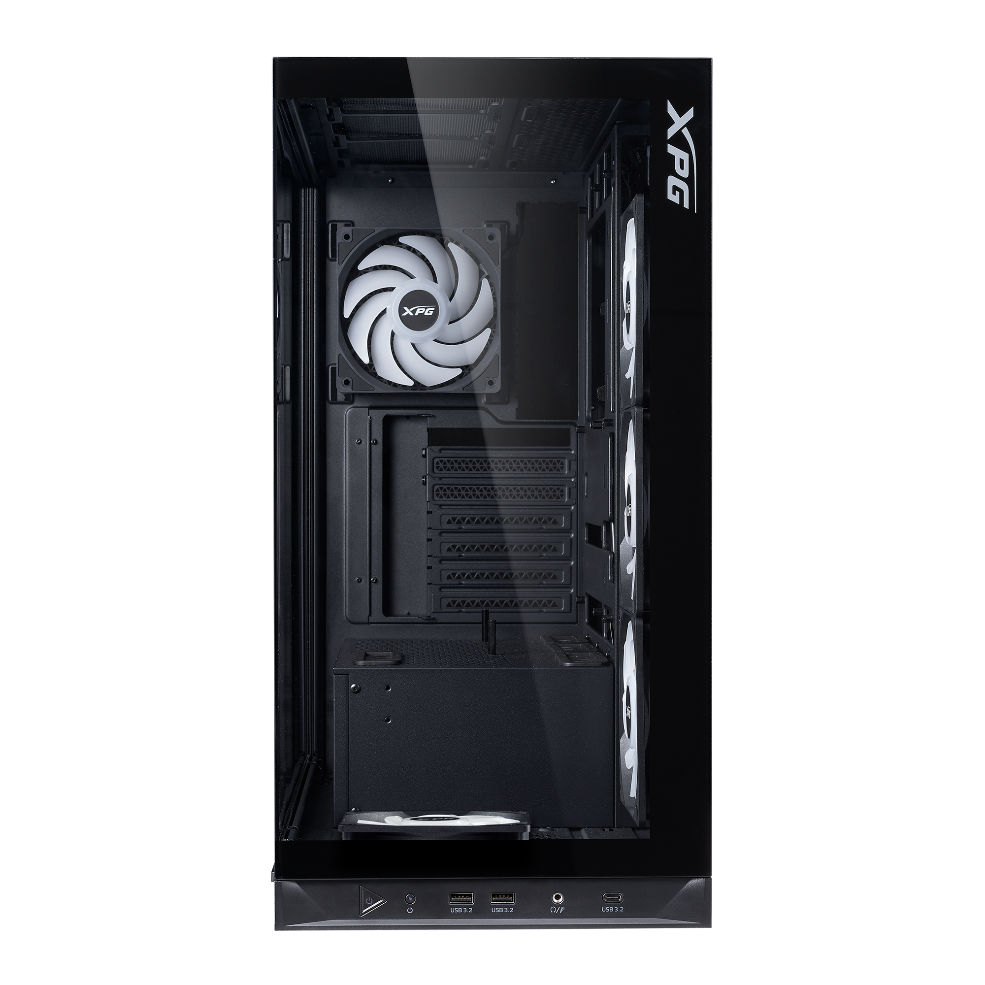 Geh XPG INVADER X BTF (ATX) Midi Tower schwarz retail