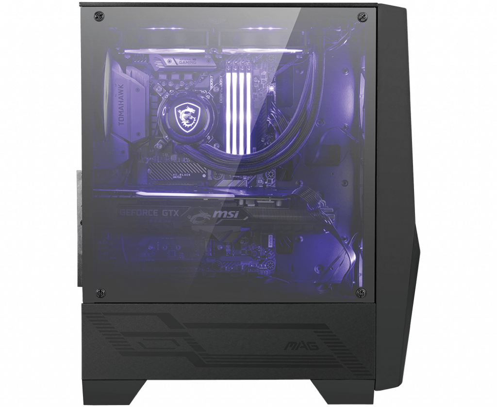 MSI GEH Midi MAG Forge 100M (B/Tempered Glas/RGB Fan)