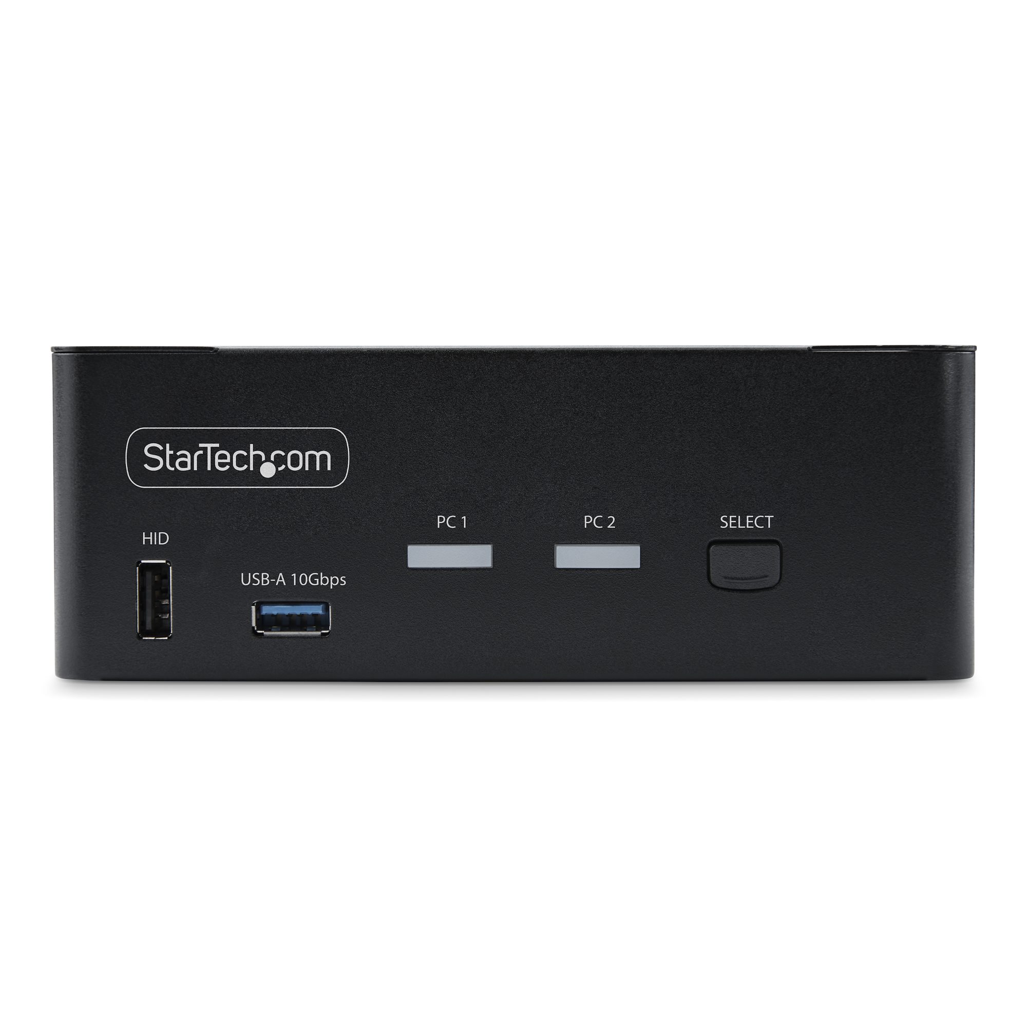 STARTECH.COM 2-Port Dual-Monitor DisplayPort KVM Switch DP 1.4 8K 60Hz 4K 144Hz 2x USB 3.2 10Gbps Ports KVM Umschalter