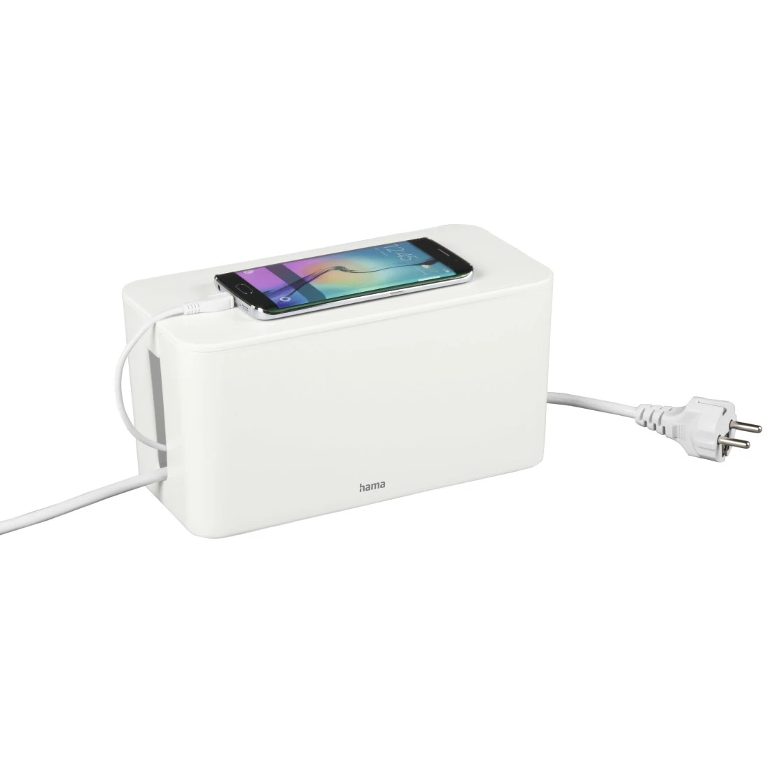 hama Mini Kabelbox 0,23 m weiß