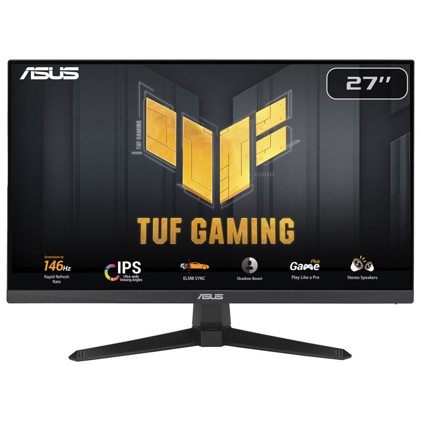 ASUS TUF Gaming VG279QE5A 68,58cm 27Zoll IPS WLED FHD 16:9 146Hz 300cd/m2 1ms HDMI DP 2x2W Speakers