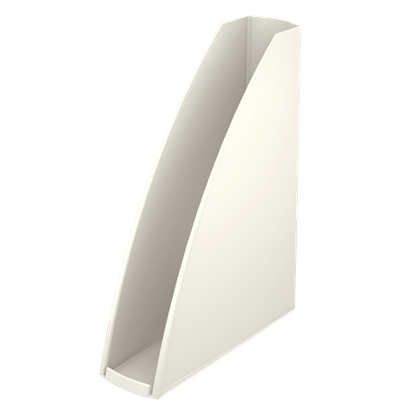 LEITZ Stehsammler WOW 52771001 perlweiss Kunststoff, DIN A4, 1 St.