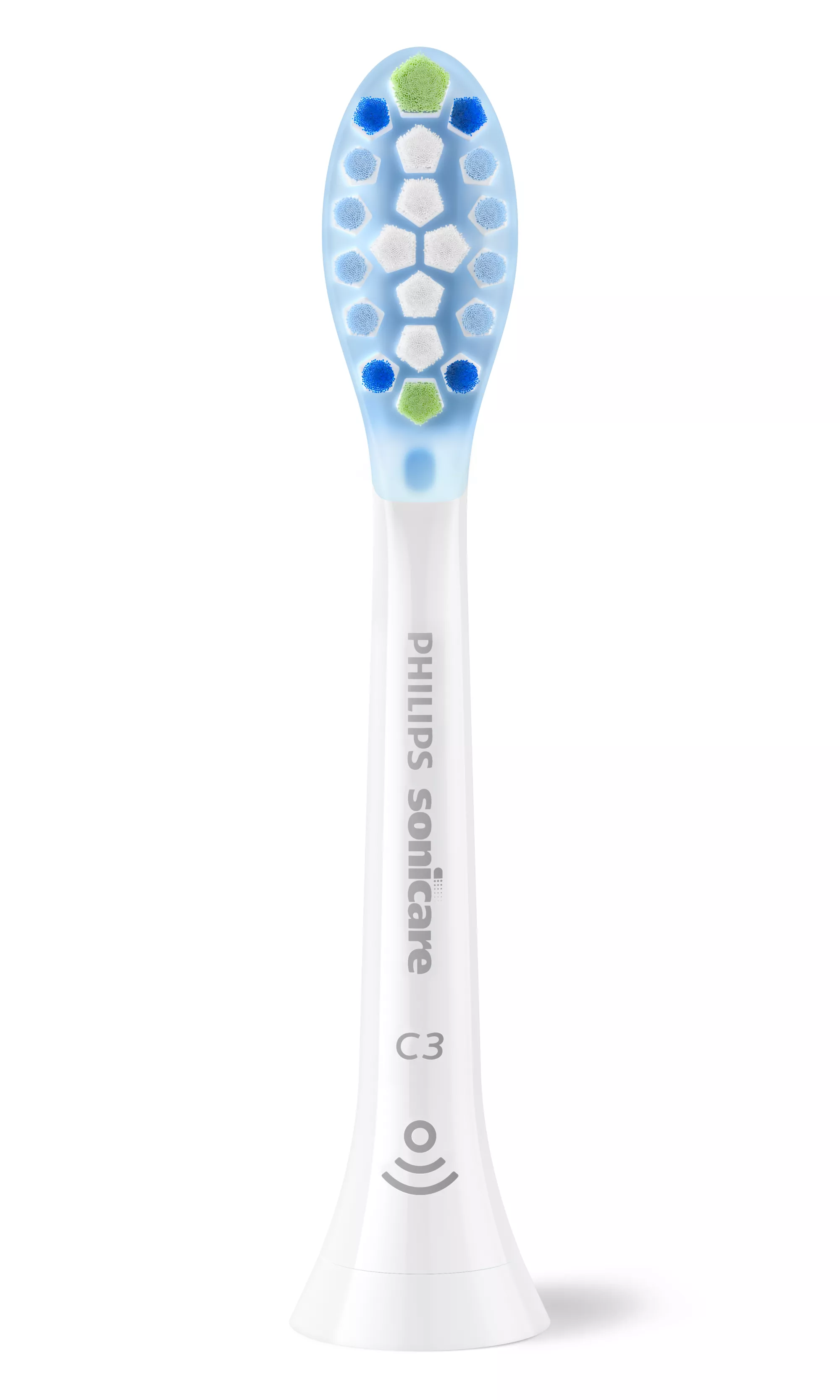 Philips Sonicare C3 Premium Plaque Defense Ersatzbürstenköpfe 4er-Pack, weiß