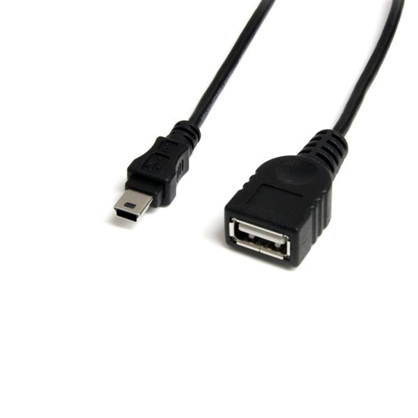 1 FT MINI USB 2.0 CABLE .
