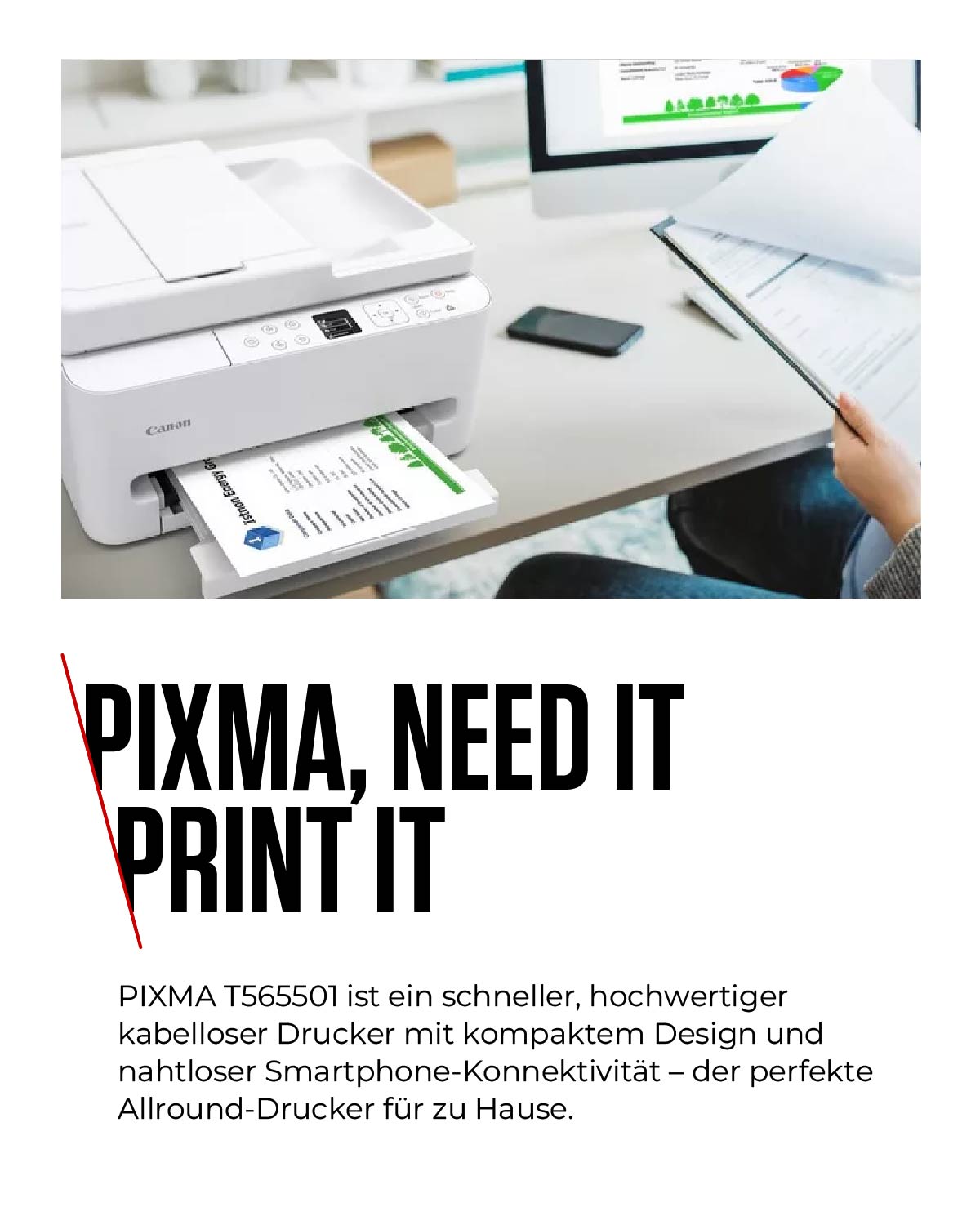 PIXMA TS7550I WHITE A4 MFP 3IN1 ADF WLAN 1200 X 1200 DPI
