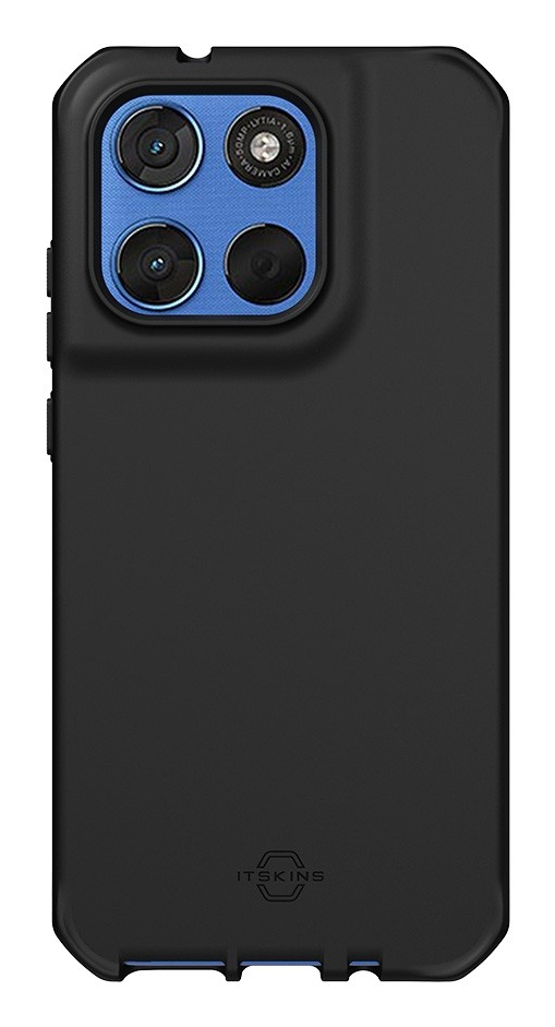 SPECTRUM_R CASE FOR MOTOROLA MOTO G67 SOLID BLACK MAT SOFT BA