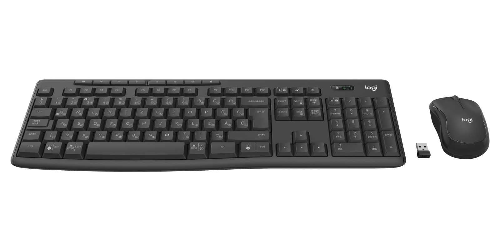 LOGITECH MK370 Combo for Business - GRAPHITE - INTNL-973 (HUN)