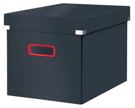 LEITZ Click & Store Cosy Aufbewahrungsbox 32,5 l grau 32,0 x 36,0 x 31,0 cm, 1 St.