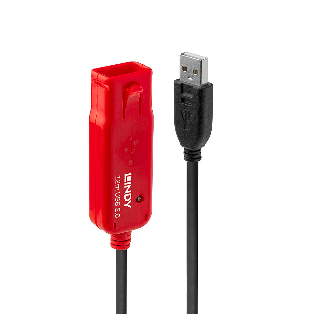 USB 2.0 Aktivverlängerungskabel Pro, USB-A Stecker > USB-A Buchse