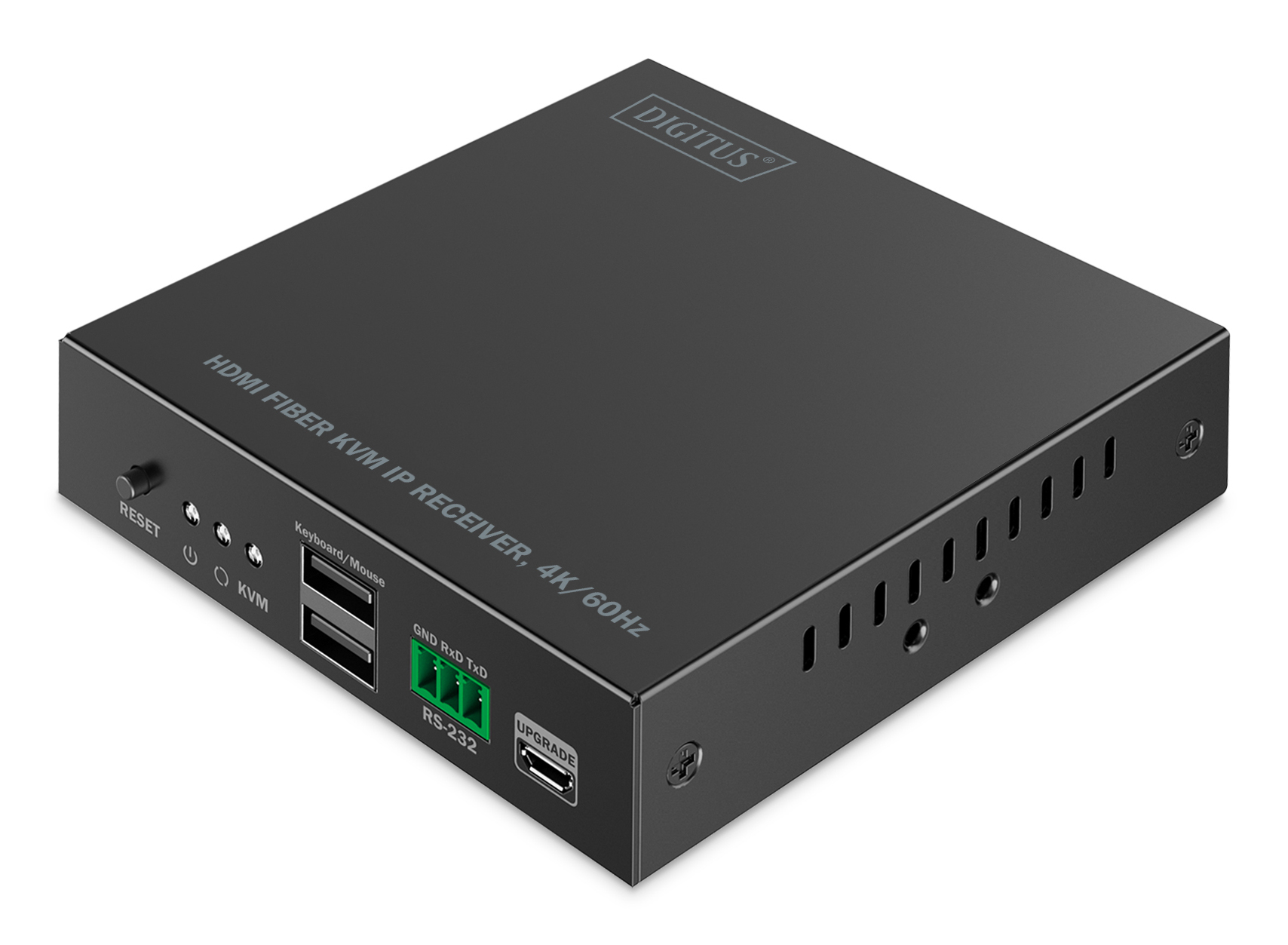 DIGITUS HDMI Fiber IP Receiver 4K/60Hz schwarz
