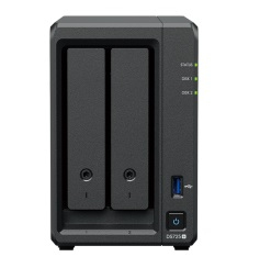 DP320 2BAY 2X8TB HDD 8192MB 1XGLN 1XRJ45 USB