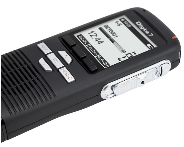 GRUNDIG Digta 7 mit DigtaSoft One digitales Diktiergerät 2 GB