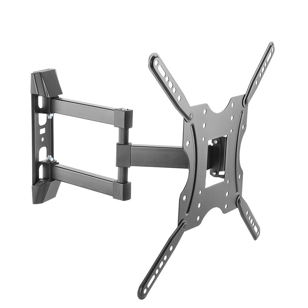 TECHLY Wandhalterung fuer 1 LCD TV LED schwarz 81,28cm-139,70cm 32-55Zoll Slim