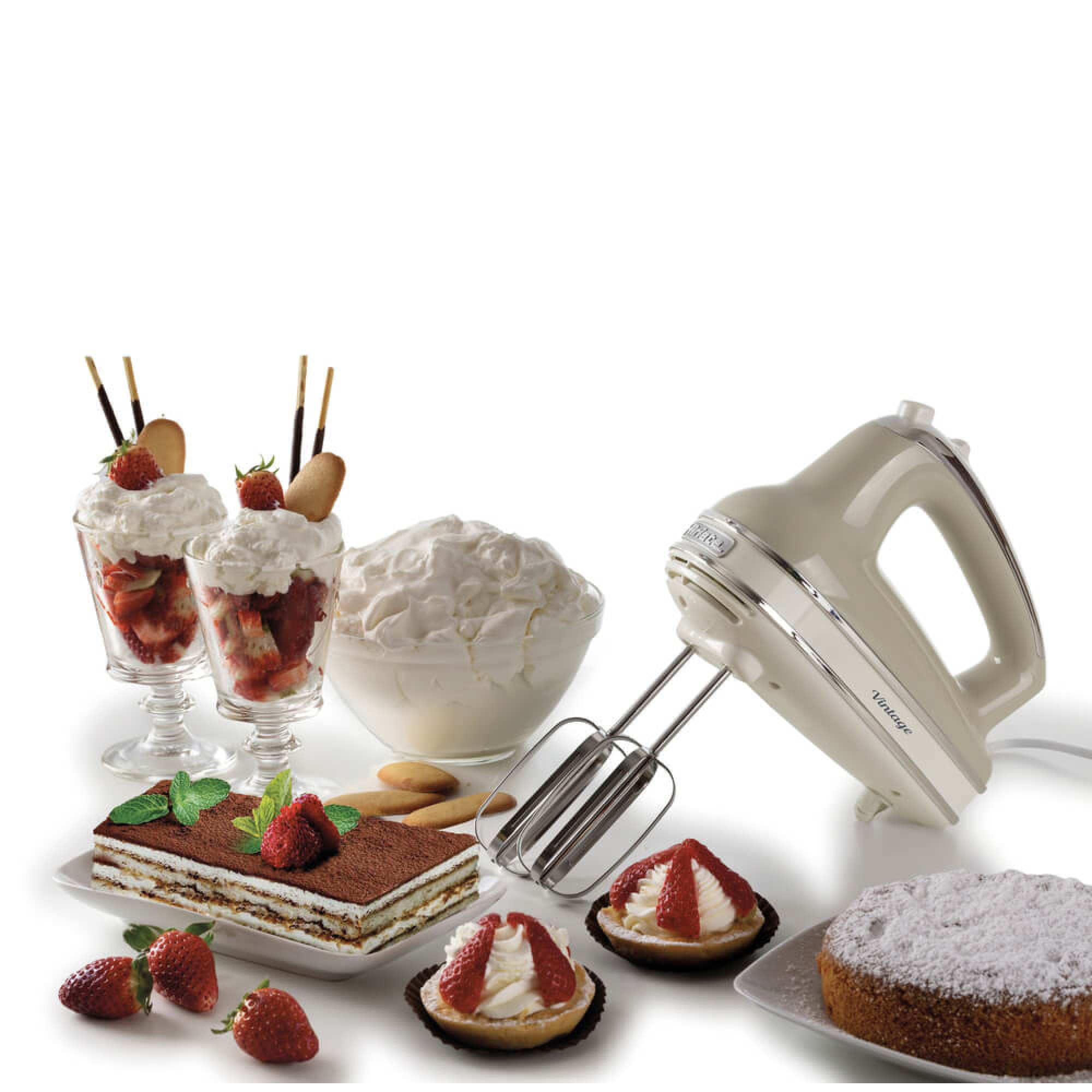 Handmixer Vintage Beige 1548CR