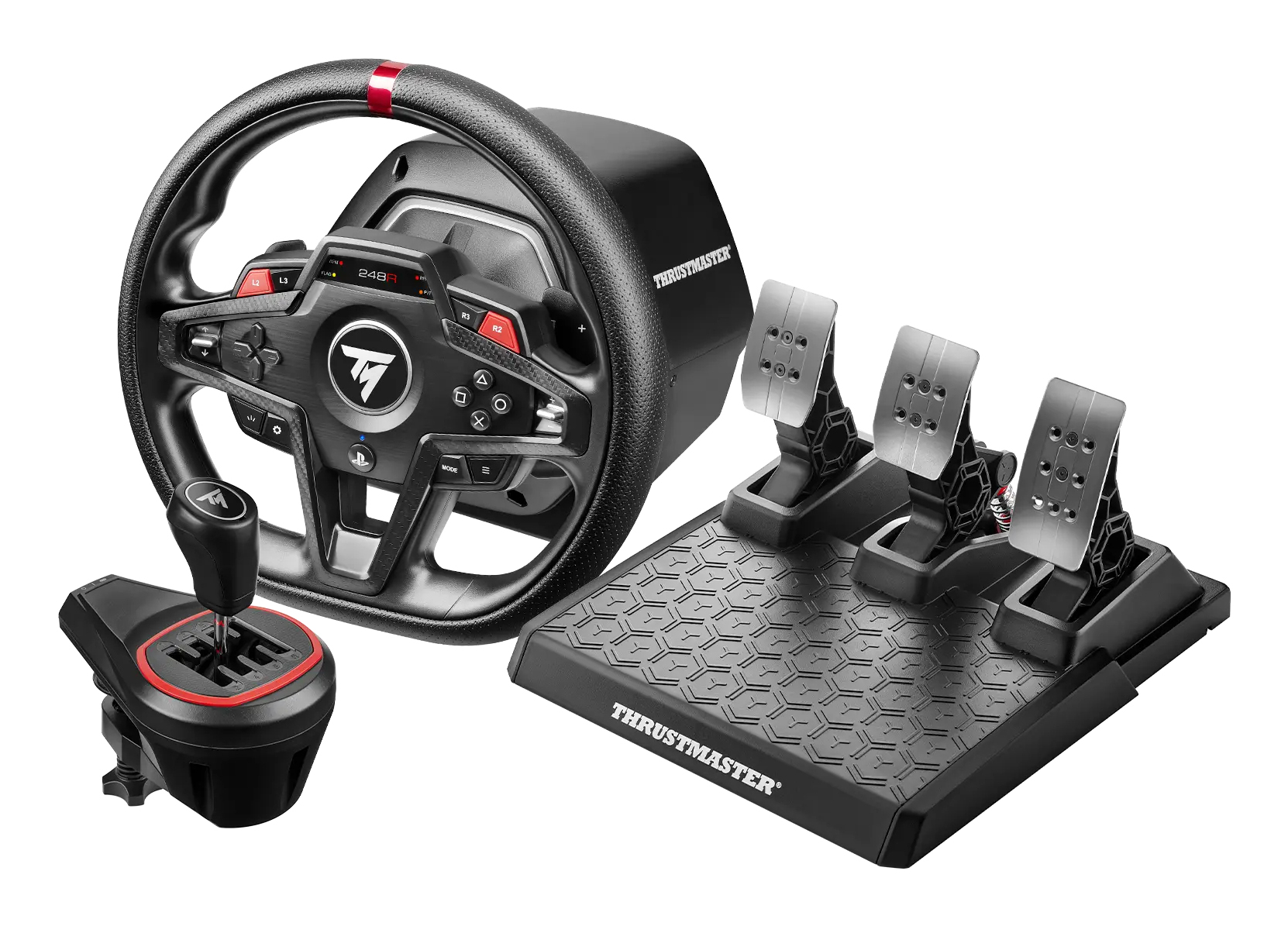 Lenkrad Thrustm. T248R Shifter Pack FF Wheel (PS5/PC) retail